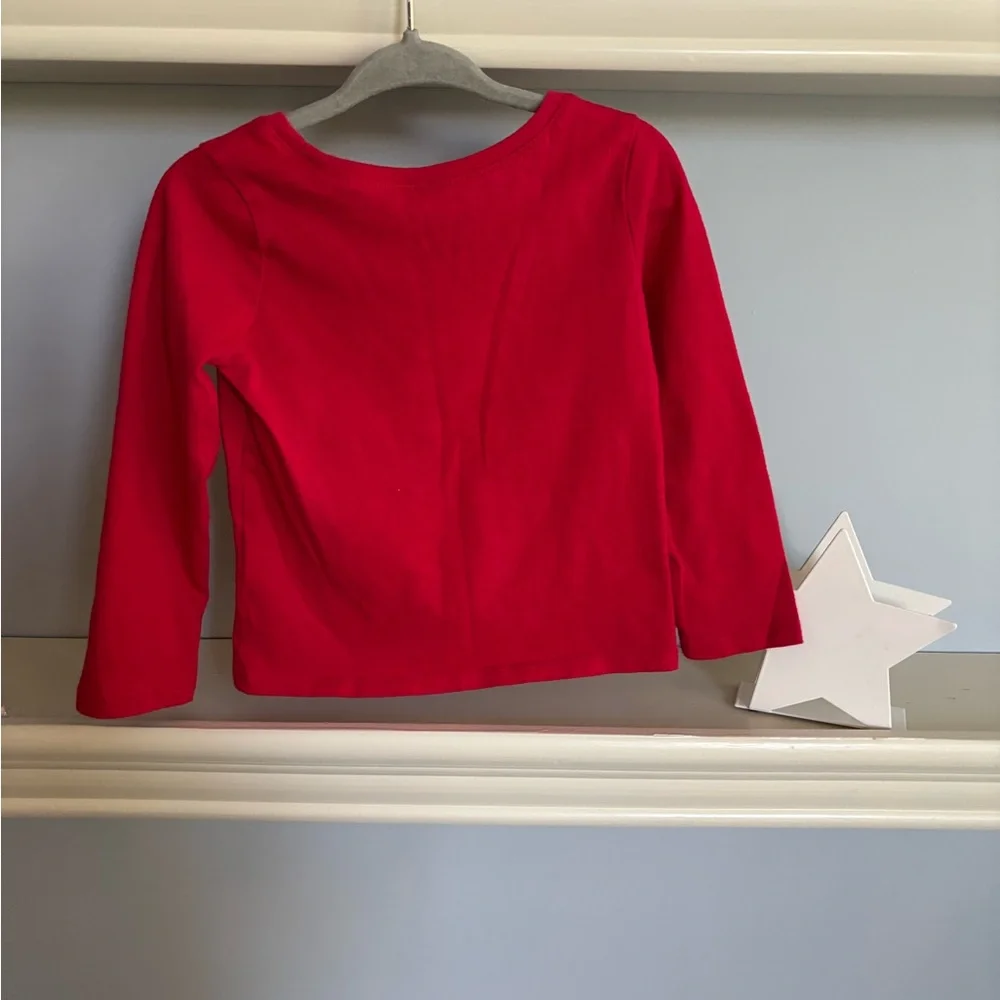 The Children's Place Red Long Sleeve Tee